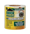 Quick Roof 6 In  W X 25 Ft  L Aluminum Self Stick Waterproof Repair Kit Silver