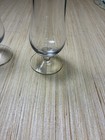Clear Glass Hurricane Cocktail Glasses  7 In Tall  2-piece Set