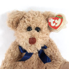 Ty Attic Bear Grover Gold Curly Wooly Fur Satin Neck Ribbon Jointed 15  Htf