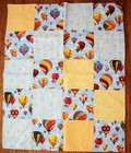 Lot Of 2 Handmade Baby Quilts Crib Blankets Patchwork Nursery Quilt Decor  04