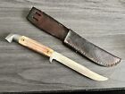 Queen Usa Fixed Blade Hunting   Skinning Knife Winterbottom Handle 9 3 8 