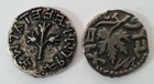 Lot 2 Coins Half Shekel for Freedom Of Zion Replica Ancient Hebrew Israel Silver