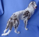 Borzoi Goldscheider 15  Dog Figurine 1950s Marked