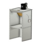 Paasche Paint Spray Booth 3  Wide  1 Phase Motor  - Made In The Usa  new 