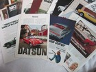 Lot Of 50 Full Page Automobile Adds From Playboy Magazines - All Different