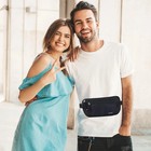 Rfid Blocking Travel Money Belt Bag Under Clothes Waist Bag Hidden Pouch