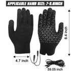 Electric Usb Heated Gloves Touch Screen Mittens Men Women Sport Work Warm Gloves