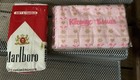 Vtg Tissue Lot - Pink Kleenex Pocket Purse   Atomic Mcm Advertising Holder  