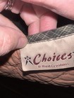 Choices Patchwork Log Cabin Quilt Cotton Beige 63 X 69
