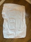 Pottery Barn Kids    watercolor Bunny    Fitted Crib Sheet 100  Organic Cotton Pink