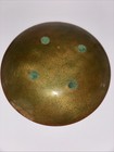 Vintage Norman Brumm Plate 5    Enamel On Copper Sand Piper Shore Bird Vintage
