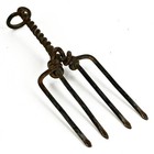 Antique Twisted Wire 4 Tine Fish Fishing Spear Frog Gig