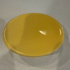 Vintage Yellow Porcelain Oval Soap Tray Retro 1960s Ceramic Bathroom Accessory