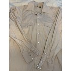 Schaefer High Lonesome Tan Long Sleeve Snap Western Shirt Lt Mens