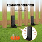 Fence Post Anchor Repair Kit 6 Pack Inner 3 5    X3 5    Support Stakes Repair