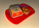 Lil Mcdonalds Mini Happy Meal Toy Red Tray 4 Piece Chicken Mcnuggets Nuggets