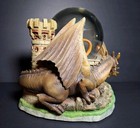 Universal Studios Dueling Dragons Islands Of Aventure Snowglobe  Very Rare  