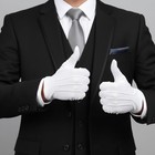 4 Pairs White Formal Gloves Parade Marching Band Uniform Costume Gloves 8 66 In
