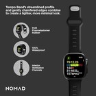 New Nomad Tempo Band Apple Watch Sport Strap Black   Band Only  