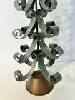 Handmade Metal Christmas Tree Tabletop Rustic Primitive Scroll Decor 13    Star
