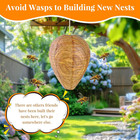 4 Pack Paper Wasp Trap  Fake Wasp Nest Decoy Outdoor Hanging  Stay Away From Was