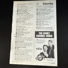 It s A Wonderful Life Saturday Tv Guide Vintage 1989 Print Ad Art Ephemera 80s