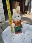 Vintage Russ Wind Up Rabbit With Symbols