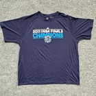 Adidas T-shirt Mens Size Xl Navy Blue 2011 Nba Finals Champions Mavericks