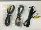 Lot 5 10 New 3ft 3 5mm Aux Plug To 2 Rca Male Plug Y Audio Stereo Cable