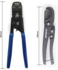Efield Pex Cinch Clamp Crimping Tool Stainless Steel 3 8  To 1  With Pipe Cutter