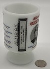 1985 Milk Glass Mug Murat Shriner Temple Potentates Ball Wesley G Kidwell Htf