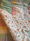 Vintage 90s Disney Winnie The Pooh Piglet Balloon Nursery Blanket Kids 100 Acre