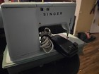 Antique Singer Sewing Machine Wirh Orig Footpedal And Case