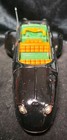 Bandai 579 Messerschmitt Tin Toy Car Japan Friction 1950s Black Microcar As Is