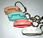 Vintage The Princess Phone Keychains - Set Of Four Different Colors