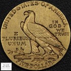 1911 S  5 Five Dollar Indian Head Gold Half Eagle