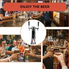 Double Faucet Tower Beer Kegerator Conversion Kit With Dual Gauge Regulator  No 