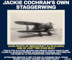 Jackie Cochran s Race 13 Beechcraft D17w Staggerwing Nr18562 4 5x2 75 