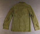 Vintage Korean War Us Army Og-108 Wool Field Shirt With Patches Size Small