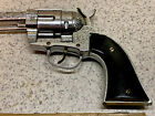 Vintage 1960 Hubley Ric-o-shay 45 12  Replica Toy Cap Gun Pistol Works See Video