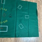 Poker Table Top Mat Texas Holdem Blackjack Felt Game Table Topper Cover