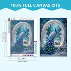 Senqao Peacock Diamond Painting Kits For Adults  Onesize  Peacock 