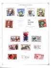 Collection  Czechoslovakia Part H Mixed Pages  1918 1973  Cat  86  Mint   Used
