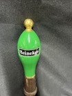 Heineken Beer Pub Bar Tap Handle 10 5  Green Gold Wood Tapper Pull Vintage