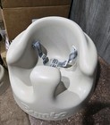 Bumbo Floor Seat Plus Baby Sit Up Chair With Adjustable Harnes And Tray  Taupe 
