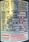 Pool Motor Usq1152 Century 1 1 2 Hp Square Flange Usq 1152
