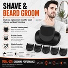 Beard Trimmer Head For Braun Series 5 6 7 Shavers  5 Clipper Guards