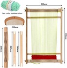 Wooden Weaving Loom Craft Kit Large Frame For Kids Beginners Adults