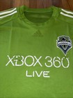 Seattle Sounders Fc Soccer Jersey Men 2xl Green 2010 Xbox 360 Mls Patch Adidas