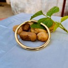1 Pc Pure Brass Bangles Men Women Bracelet Bangle  Healing Bangles Plain Solid